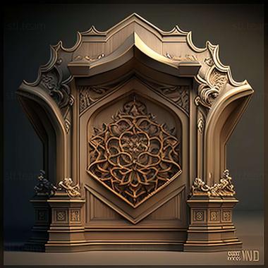 3D model Bimah (STL)